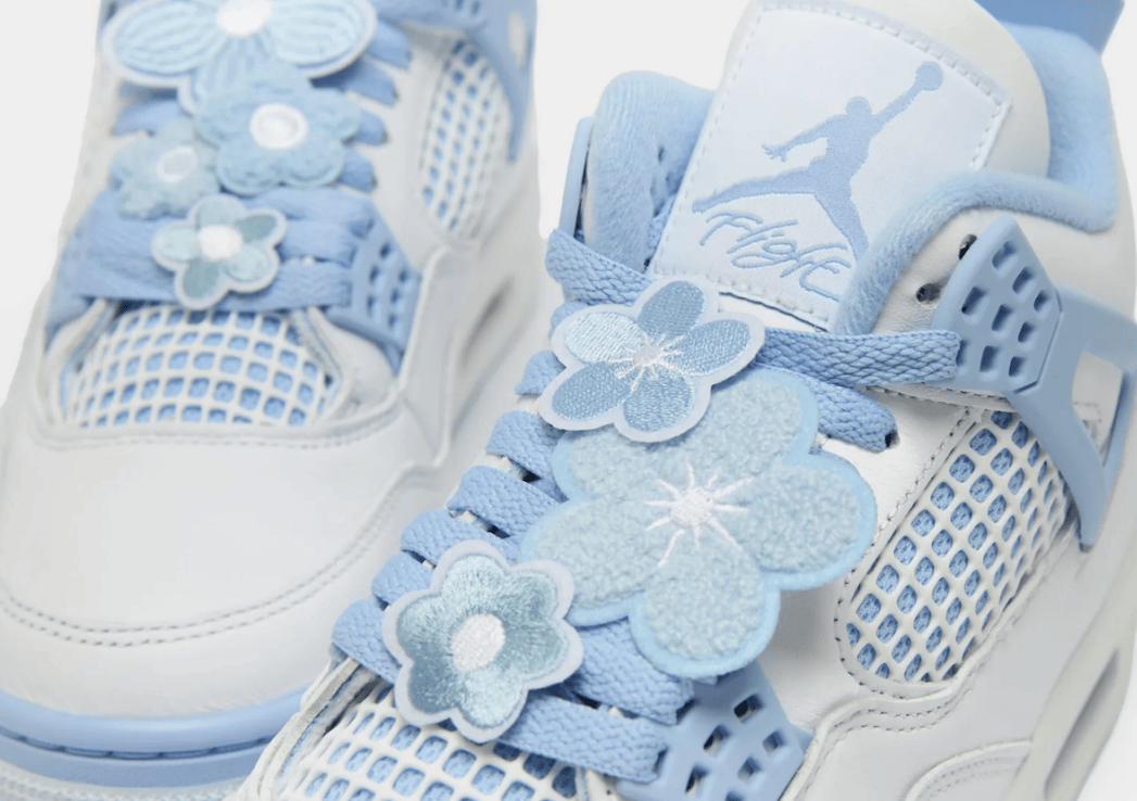 “冰蓝”配色曝光这次竟然是母亲节主题款！qy千亿球友会Air Jordan 4(图1)
